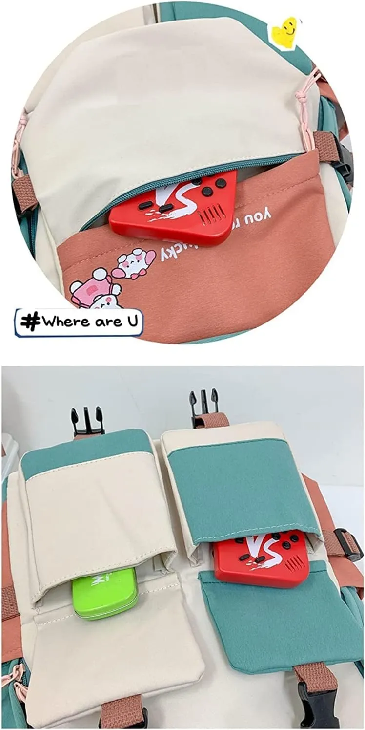 Anime My Dress Up Darling Marin Kitagawa dokidoki Backpack Cosplay Kawaii Backpack With Pendant Duck (6)
