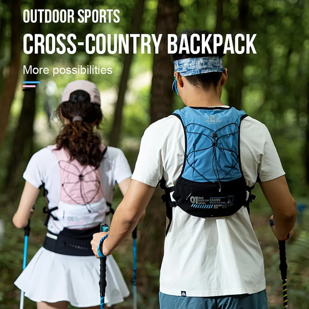 AONIJIE Cross Country Running Backpack Cycling Water Bag Bag Breathable Comfortable Marathon Road Running Trail Running Backpacks for Travel, Hiking, Cycling, Camping