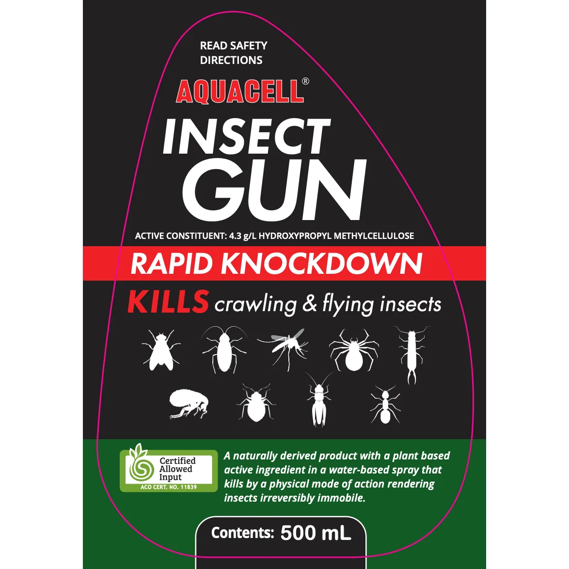 Aquacell Rapid Knockdown Insect Gun