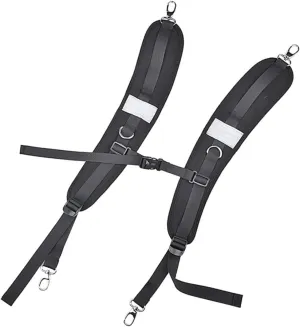 ARTIBETTER 1pair Adjustable Backpack Shoulder Straps Comfortable Pads of Carrying Straps for Outdoor Sports and Fitness Activities