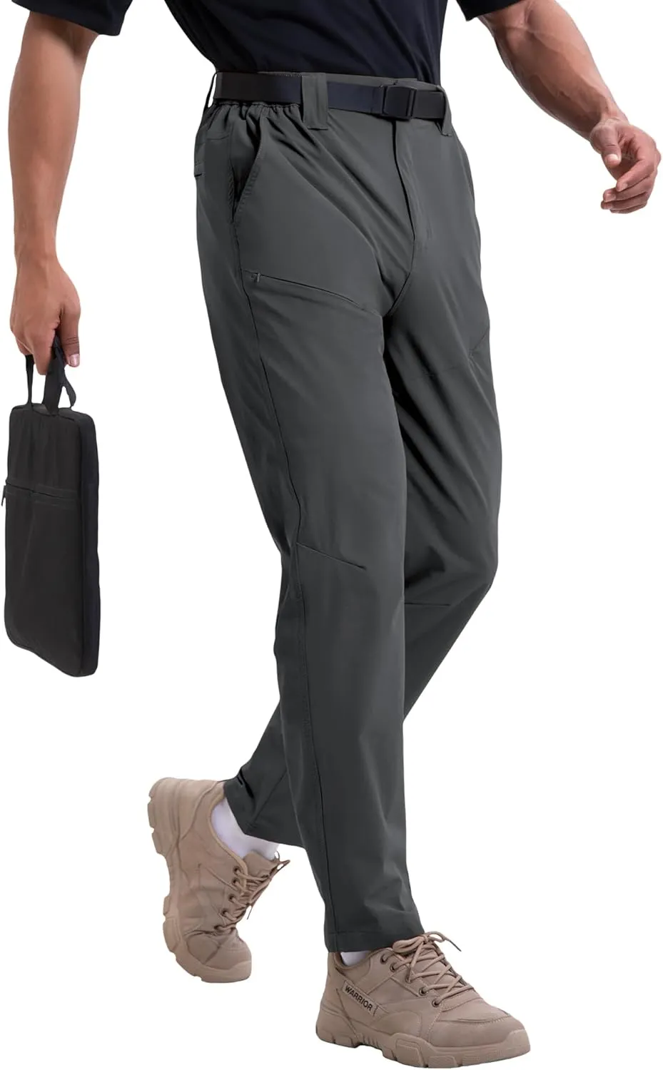 Arunlluta Hiking Pants Men Quick Dry Travel Pants for Men Stretch Work Pants Lightweight Mens Golf Pants Water Resistant