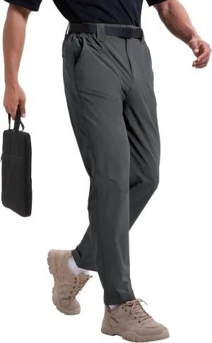 Arunlluta Hiking Pants Men Quick Dry Travel Pants for Men Stretch Work Pants Lightweight Mens Golf Pants Water Resistant