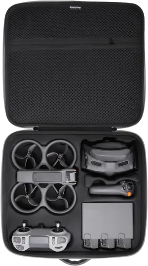 Avata 2 Storage Case,Carrying Case Portable Travel Bag for DJI Avata 2,Fly More Combo with Goggles 3,FPV Controller 3,Storage Bag Shoulder Bag for DJI Avata 2 Accessories (AT2-B779)