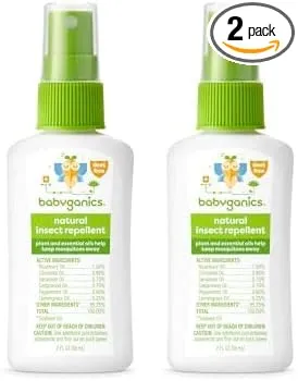 Babyganics Insect Spray, 2oz, 2 Pack,