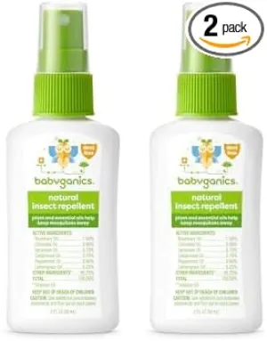 Babyganics Insect Spray, 2oz, 2 Pack,