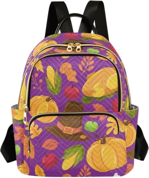 Backpack for Women Shoulder Bag Lightweight Mini Backpack Casual Daypack Back Pack for Travel Work Autumn (Small Pattren 10)
