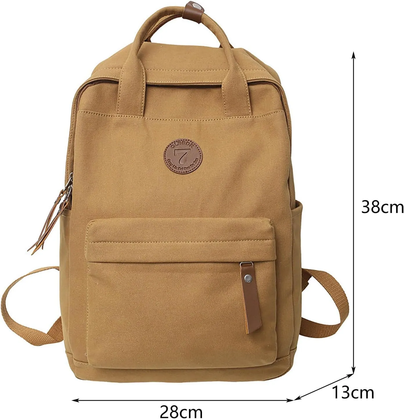 Backpack Men And Women Couples Shoulder Bag Fashion Simple Personality Large Capacity Backpack Women's (Green, One Size)