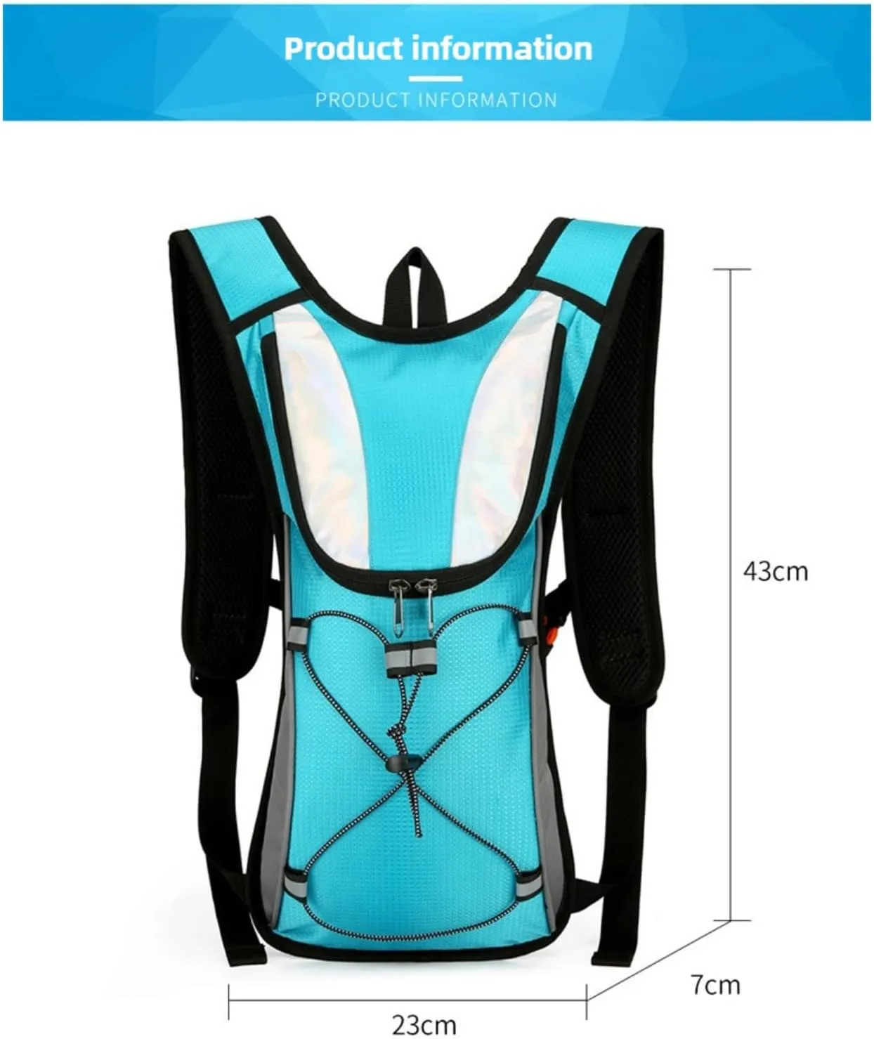 Backpacking Packs, Lightweight Waterproof Hiking Backpack for Men & Women - Cycling, Trekking, and Outdoor Activities (Orange)