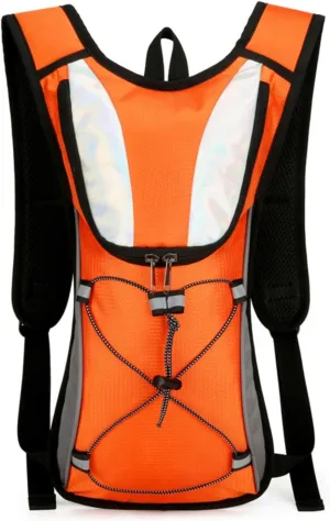 Backpacking Packs, Lightweight Waterproof Hiking Backpack for Men & Women - Cycling, Trekking, and Outdoor Activities (Orange)