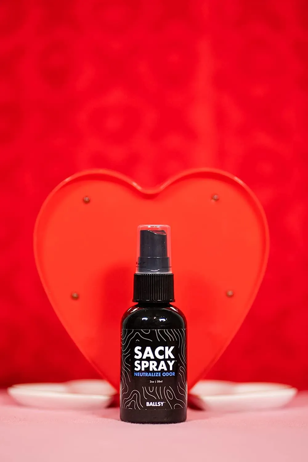 Ballsy Nuts About You Sack Pack, Men's Fresh Kit, Gift for Valentine's Day, Includes Ballwash, Sack Spray and NutRub, Citrus & Cedar