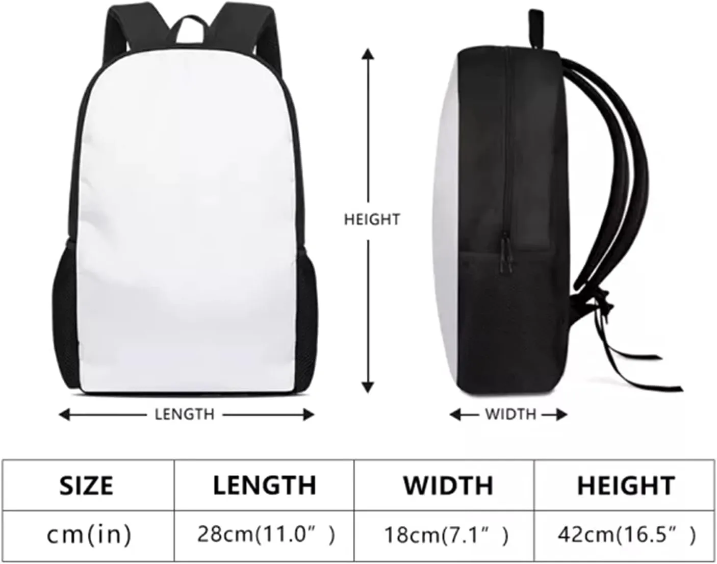 Beauty Collector Horse Print Lightweight Travel Backpack for Teens with Lunchbag and Pencil Case