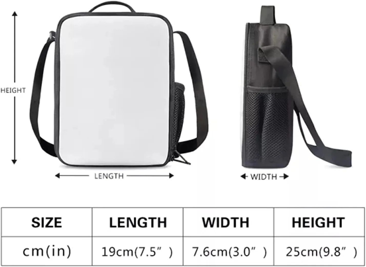 Beauty Collector Horse Print Lightweight Travel Backpack for Teens with Lunchbag and Pencil Case