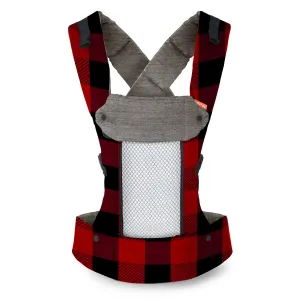 Beco 8 Hybrid Newborn to Toddler Carrier (7-45lbs) - All in 1 Mesh Toddler Carrier - Baby Carrier Backpack, Front and Hip Carrier with Adjustable Seat - Cooling Ergonomic Carrier (Buffalo Plaid)