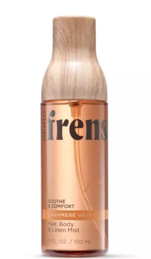 Being Frenshe Hair, Body & Linen Mist Body Spray with Essential Oils - Cashmere Vanilla - 5 fl oz | Refreshing & Nourishing Scent for Hair, Body & Linen (Pack of 1)