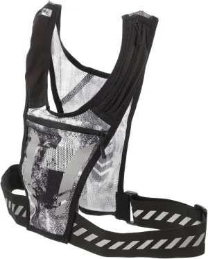 BESPORTBLE Backpack Phone Chest Holder Bag Water Bottle Pouch Chest Bag Kettle Travel Tote Running Vest for Men Phone Carrier Workout Vest for Men Polyester Black