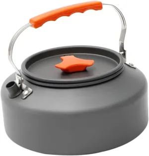 BESPORTBLE Camping Coffee Pot Collapsible Kettle Heat-insulated Handle Boiling Pot for Outdoor Use