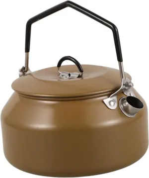 BESPORTBLE Tea Kettle for Camping Portable Camping Coffee Maker Sturdy Stainless Steel Compact and Lightweight