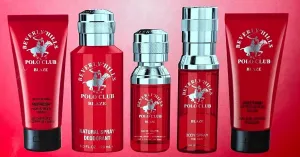 Beverly Hills Polo Club Blaze 5 Piece Cologne Gift Set for Men