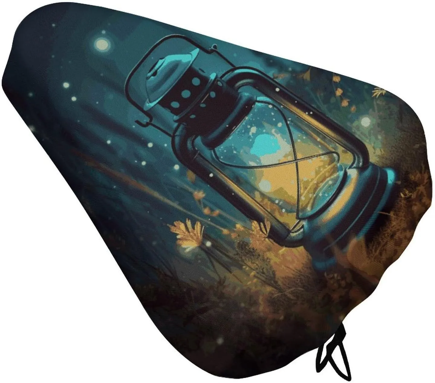 Bike Seat Cushion Comfort Washable Bike Seat Cover Watercolor Monstera Pattern Waterproof Bicycle Seat Covers Outdoor and Indoor Cycling