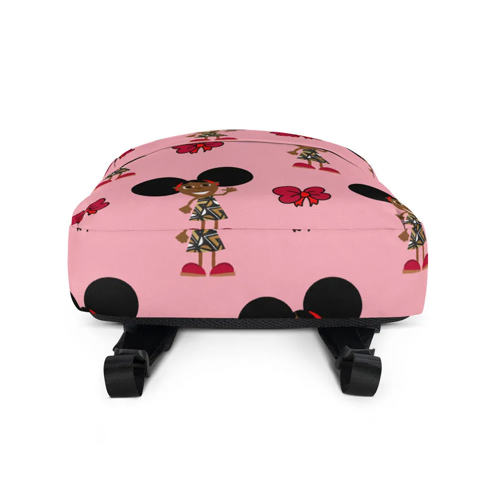 Bino and Fino 'Fino Pink Flower ' Backpack