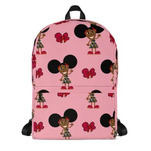 Bino and Fino 'Fino Pink Flower ' Backpack