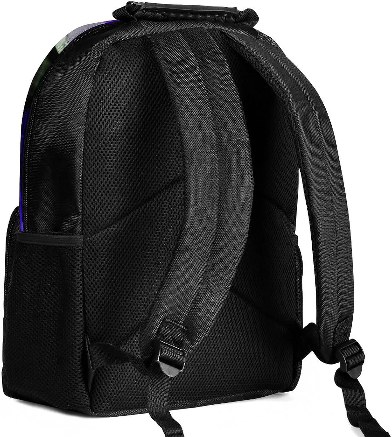 Blue Snake Art Daypack Lightweight Multipurpose Anti-Theft Shoulder Bag Large Capacity Laptop Book Bag Rucksack With Adjustable Shoulder Straps