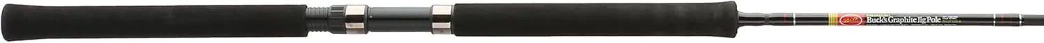 B'n'M Buck's Graphite Jig Pole (3-Piece)
