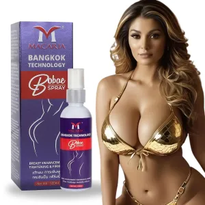 Bobae Brazilian breast Enhancement Spray Oil Bust Boobs Enlargement Tightening Shape & Size up Toning Spray Oil Quick Growth Lifting & Firming Breast Enhancement Gel for Women