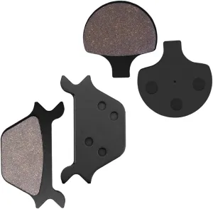 Brake Pads Front and Rear Compatible with Harley-Davidson Fatboy, Heritage Softail, Heritage Springer, Softail, Sportster 1200 883 1988-1999