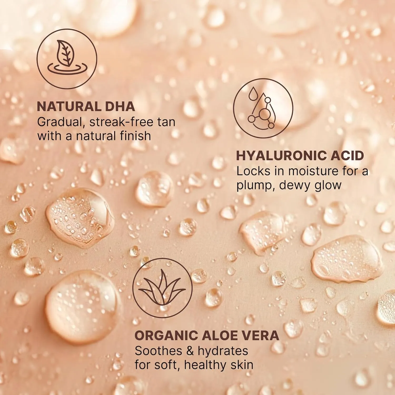 Bronzing Face Tanner Spray Mist, Sunless Face Tanning Water, USA Made with Natural & Organic Ingredients