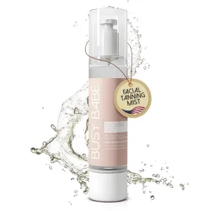 Bronzing Facial Tanning Mist - Face Tanner Spray For A Natural, Non-comedogenic Tan - Daily Self Tanning Mist With 100% Natural DHA Actives - Quick Tan Spray For Face - 3.38 Fl Oz
