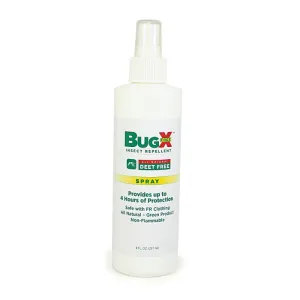 BugX DEET FREE Insect Repellent Spray, 8 oz. Bottle