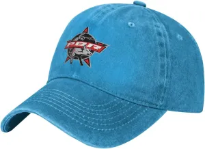 Bull Riding Us Flag Bull Rider Adult Cowboy Hat Womens Man Outdoor Casquette
