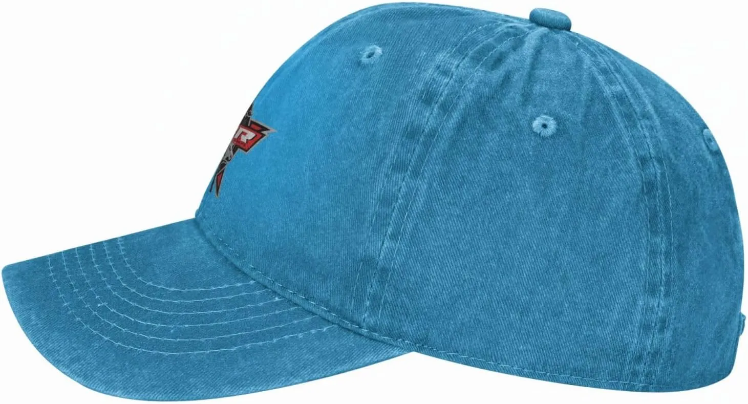 Bull Riding Us Flag Bull Rider Adult Cowboy Hat Womens Man Outdoor Casquette