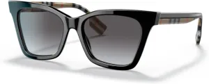 BURBERRY Elsa BE4346 Rectangular Sunglasses For Women   BUNDLE With Designer iWear Eyewear kit
