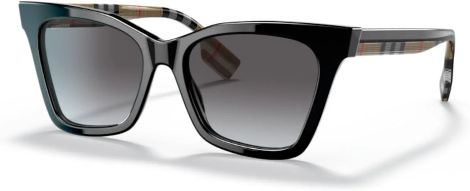 BURBERRY Elsa BE4346 Rectangular Sunglasses For Women   BUNDLE With Designer iWear Eyewear kit