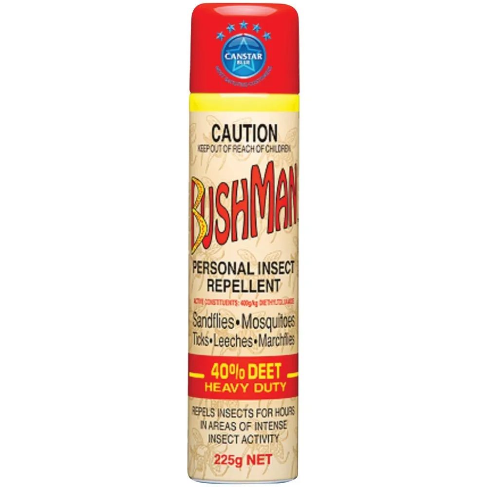 BUSHMAN ULTRA INSECT REPELLANT-HEAVY DUTY-225GM