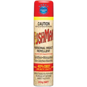 BUSHMAN ULTRA INSECT REPELLANT-HEAVY DUTY-225GM