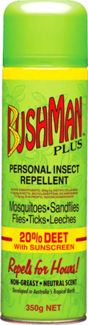 Bushmans Plus Insect Spray Can 50g