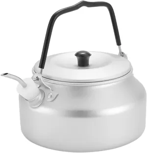 Cabilock Handheld Portable Camping Kettle 0.9l Outdoor Tea Pot Easy to Clean Stainless Steel Stovetop Kettle for Hiking