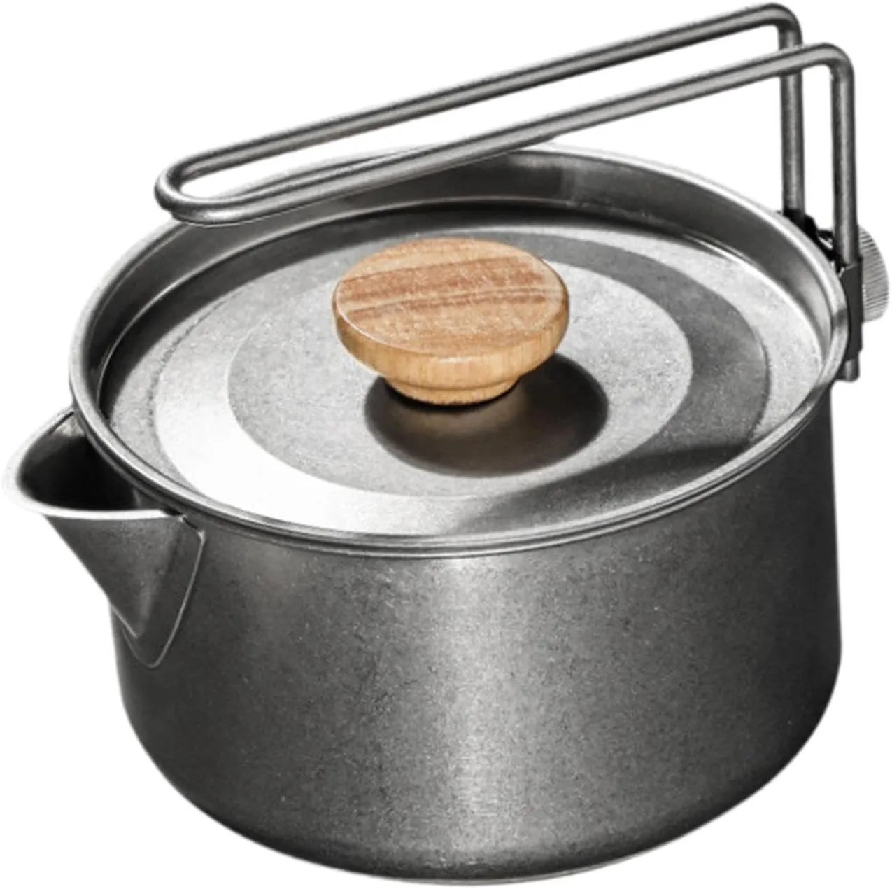 Camping Kettle 1.2L Teapot Camping Teapot for Road Trip Backpacking Camping