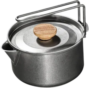 Camping Kettle 1.2L Teapot Camping Teapot for Road Trip Backpacking Camping