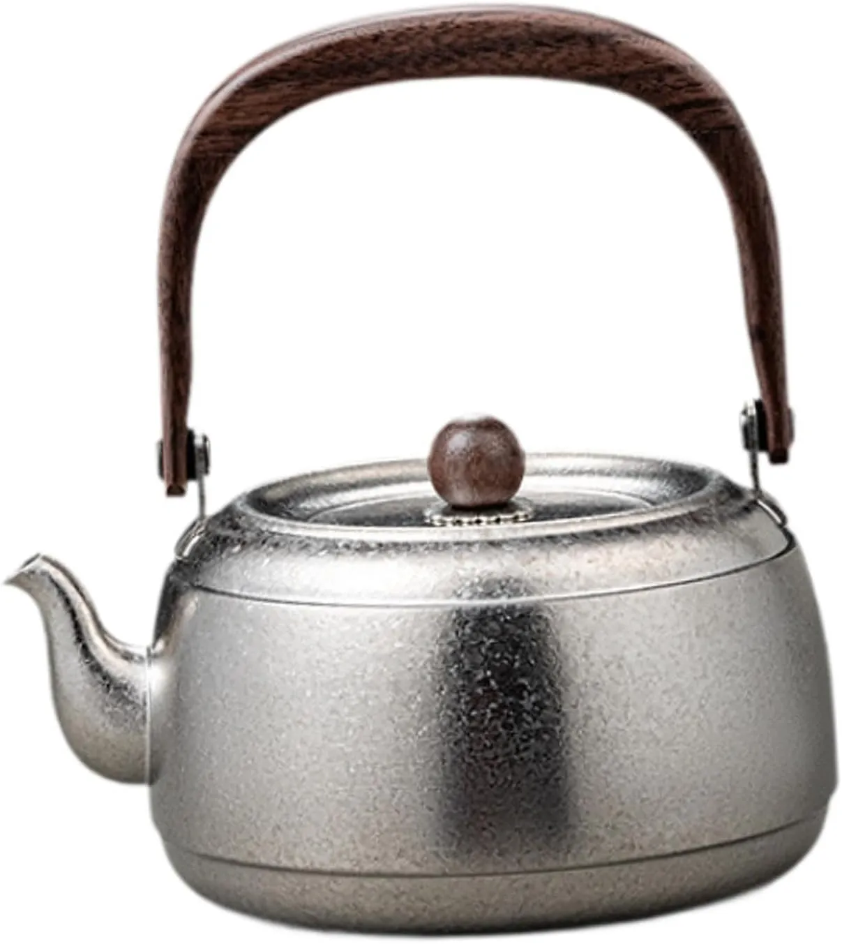 Camping Kettle Coffee Tea Pot Tableware with Lid Water Jug Portable Teapot Titanium Kettle Tea Kettle for Backpacking Outdoor