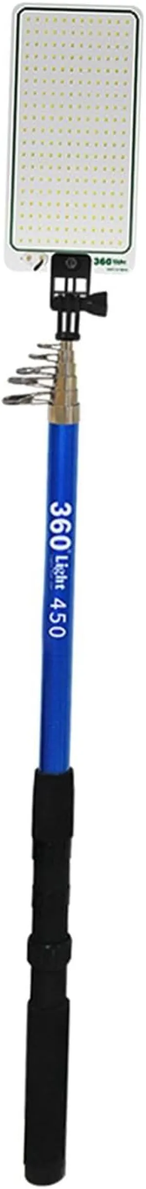 Camping Light with Telescopic Fishing Rod for Outdoor Activities