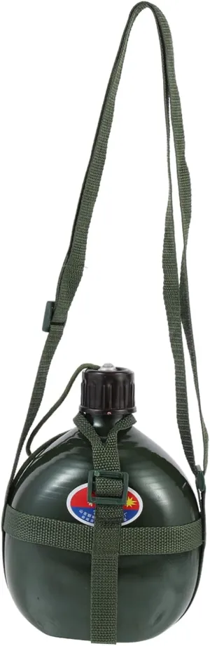 Camping Water Resistant Canteen Lightweight Outdoor Hydration for Hiking Fishing and Camping Activities