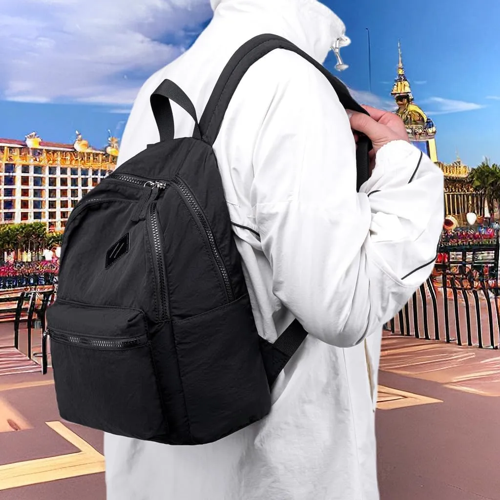 CAMTOP Mini Backpack Small Backpack Purse for Women Girls Lightweight Cute Fashion Backpack Bookbag Daypack for Travel Shopping Them Park