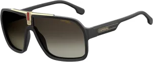 Carrera CA1014/S Square Sunglasses for Men   BUNDLE With Designer iWear Eyewear Kit