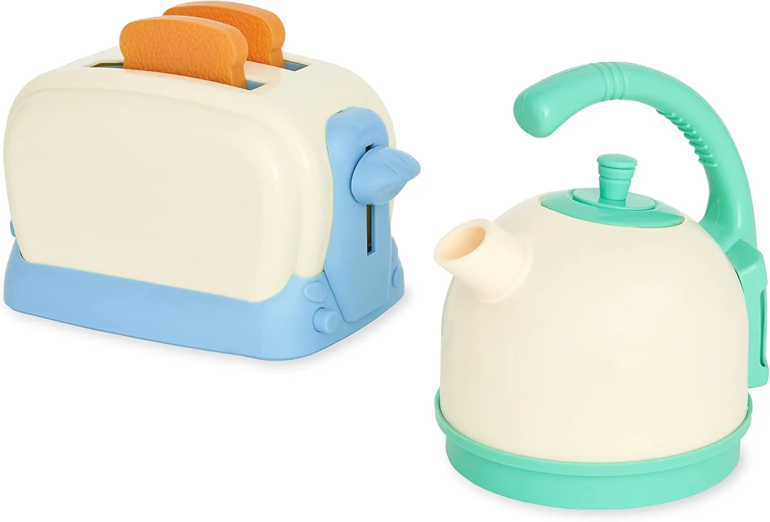 Casdon Breakfast Set | Realistic Toy Kettle and Toaster Set for Children Aged 3  | Features Interactive Elements to Expand On Imagination!