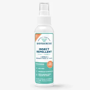 Cedarwood Insect Repellent for Family with Natural Essential Oils