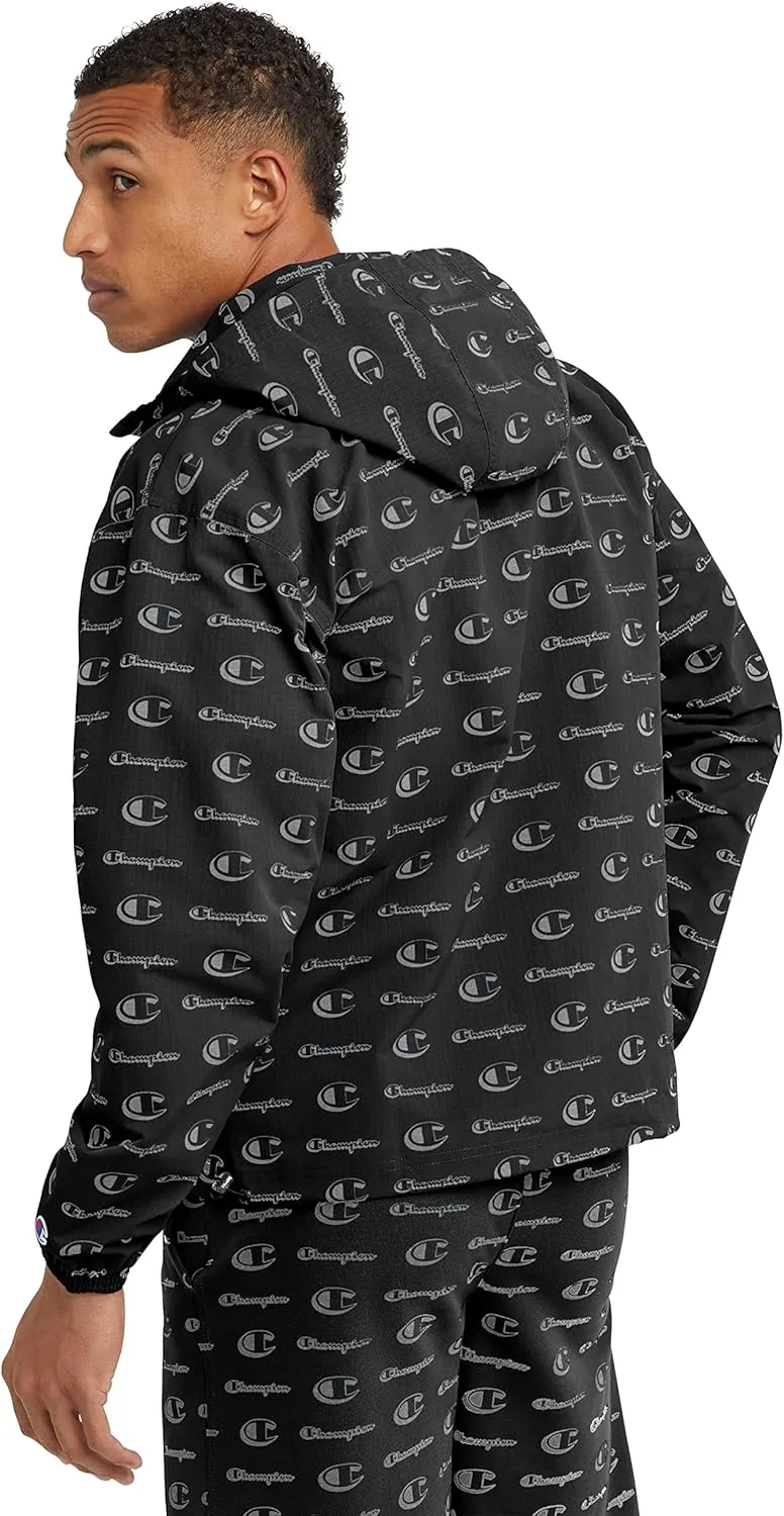 Champion Men's Windbreaker Jacket with Scuba Hood